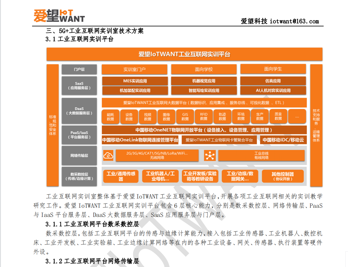 【优质方案】高职院校5G+工业互联网实训室建设方案-生产设备互联系统