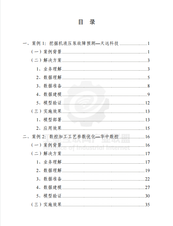 【优质方案】工业大数据分析案例剖析